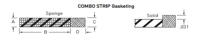 COMBO STRIP襯料
